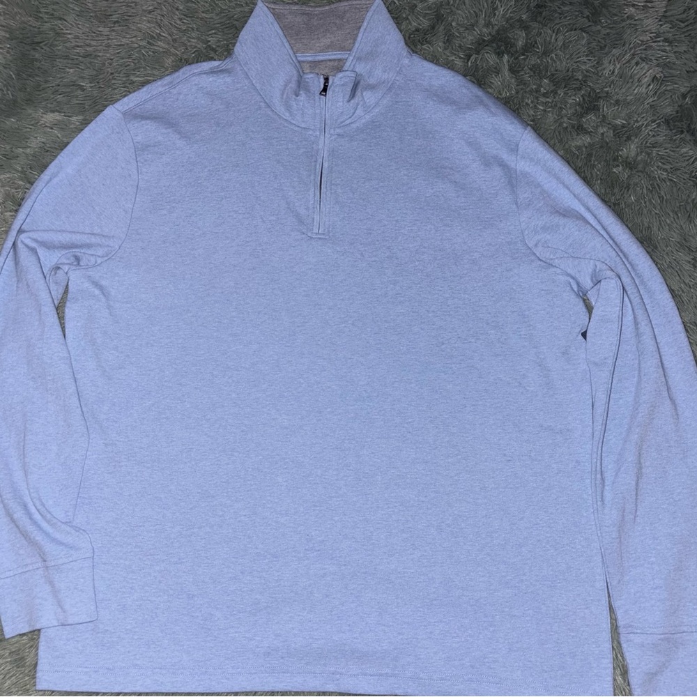 St. John's Bay Gray Zip Up Sweater